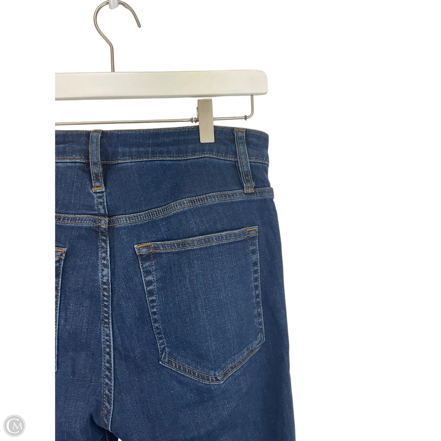 Jeans Flared By Frame In Blue Denim, Size: 6