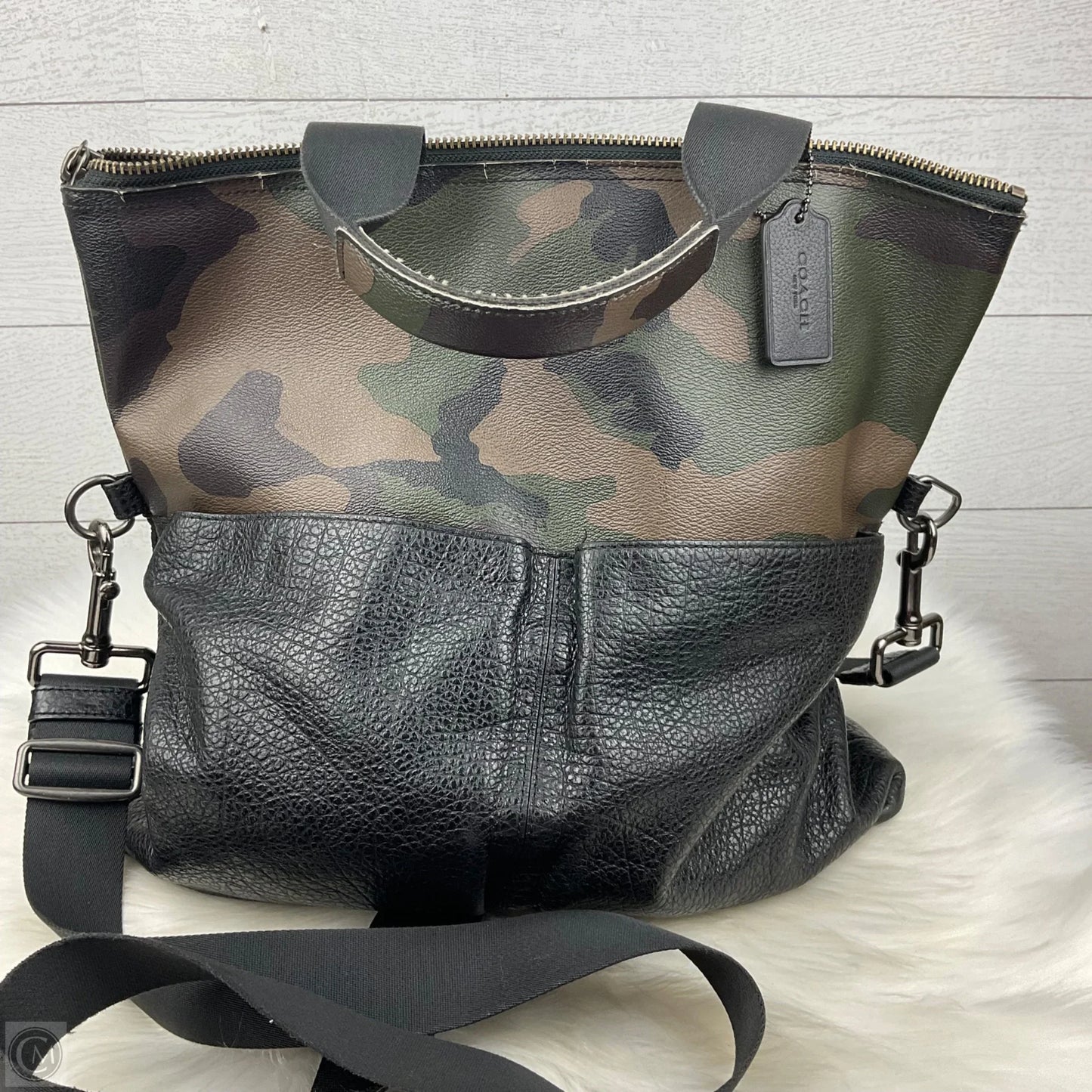 Crossbody Designer By Coach, Size: Large