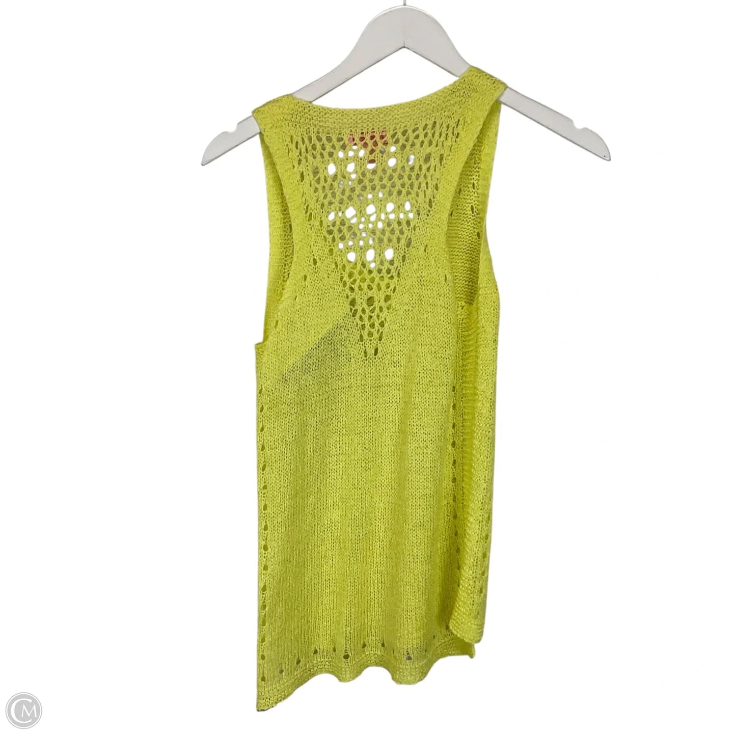 Top Sleeveless Designer By Lilly Pulitzer In Yellow, Size: S