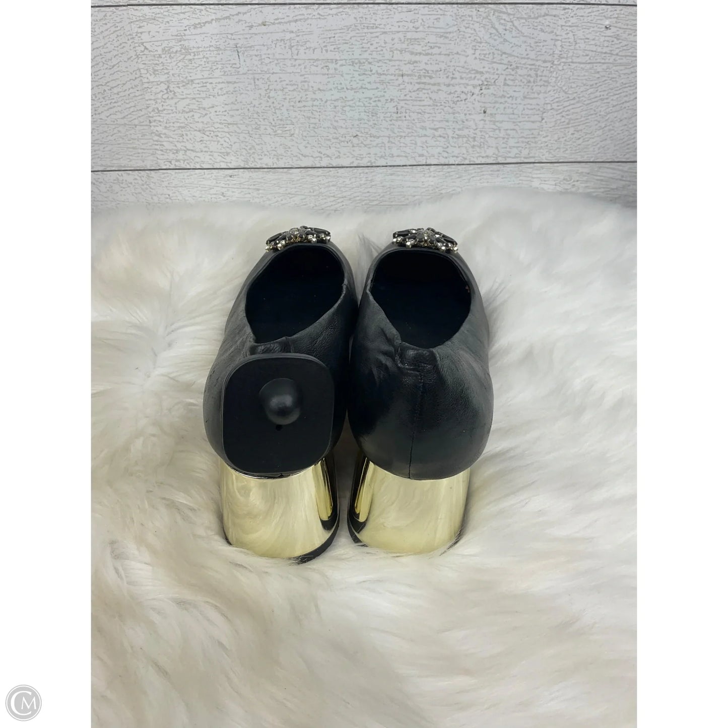 Shoes Designer By Karl Lagerfeld In Black, Size: 9.5
