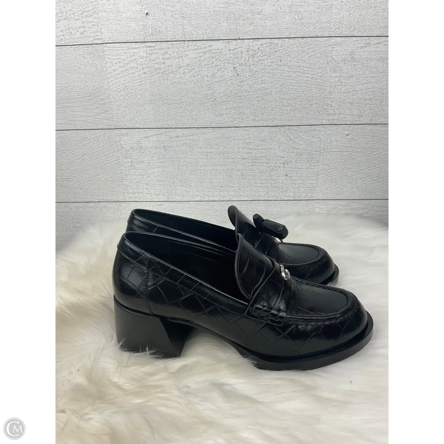 Shoes Designer By Coach In Black, Size: 9