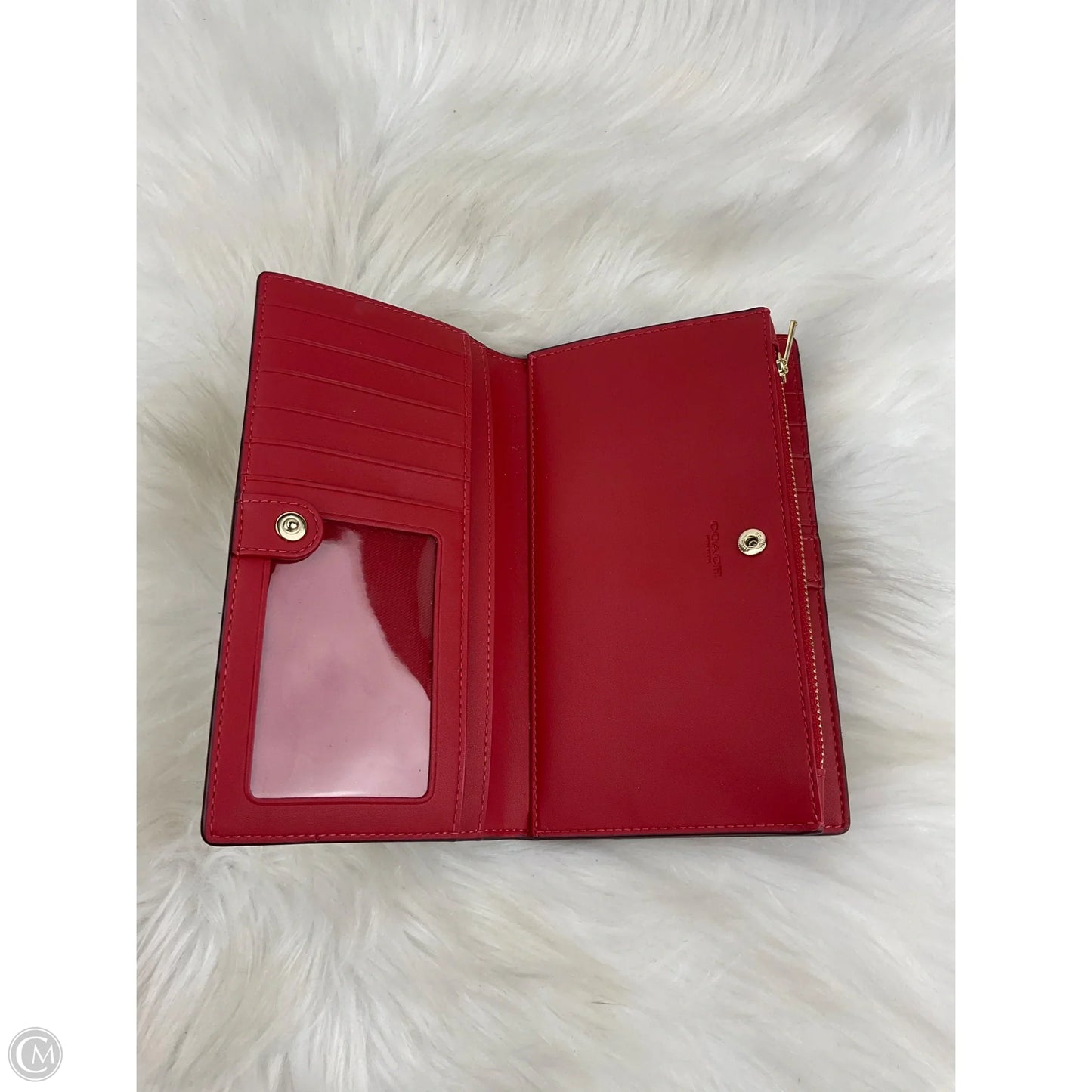 Wallet Designer By Coach, Size: Medium