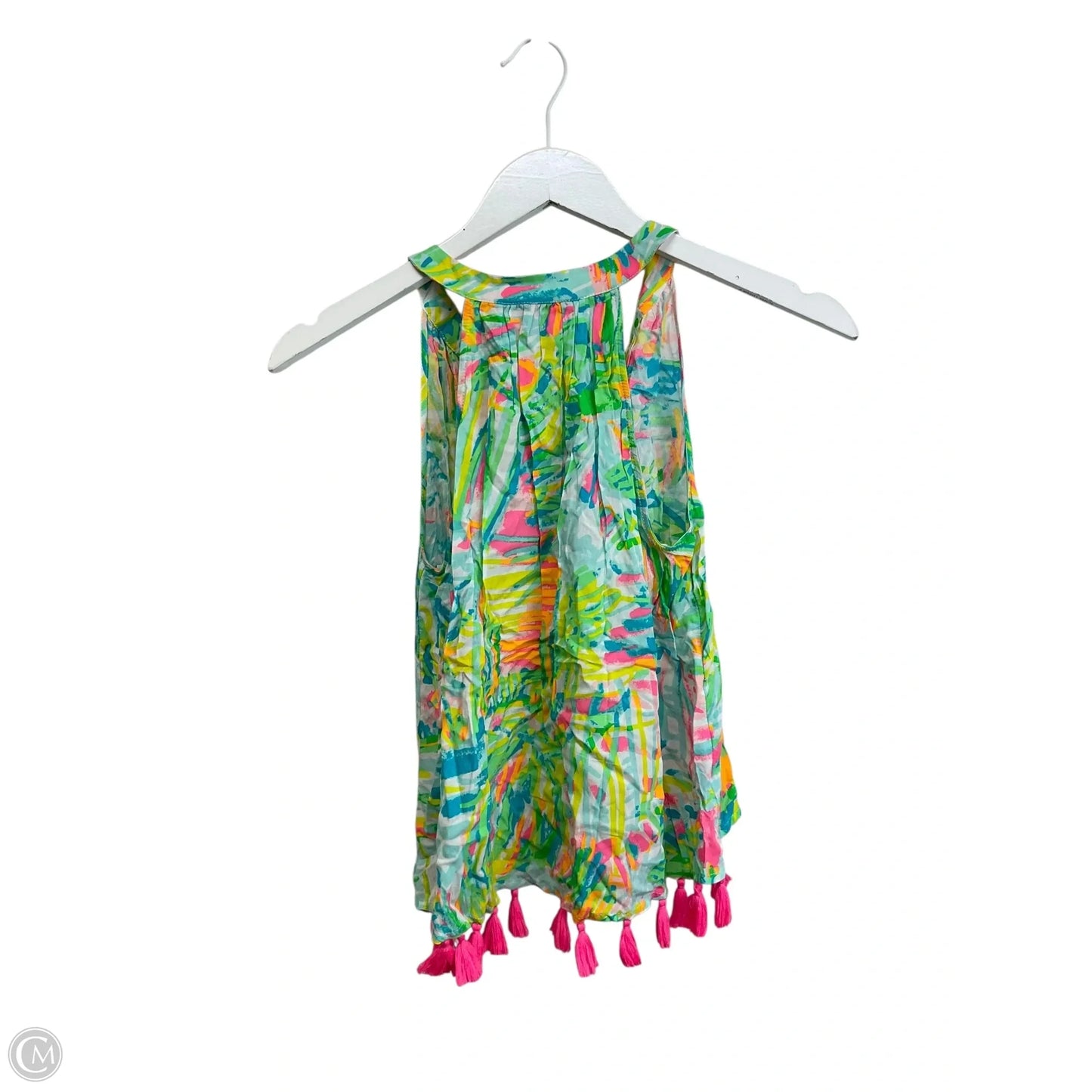 Top Sleeveless Designer By Lilly Pulitzer In Multi-colored, Size: Xxs