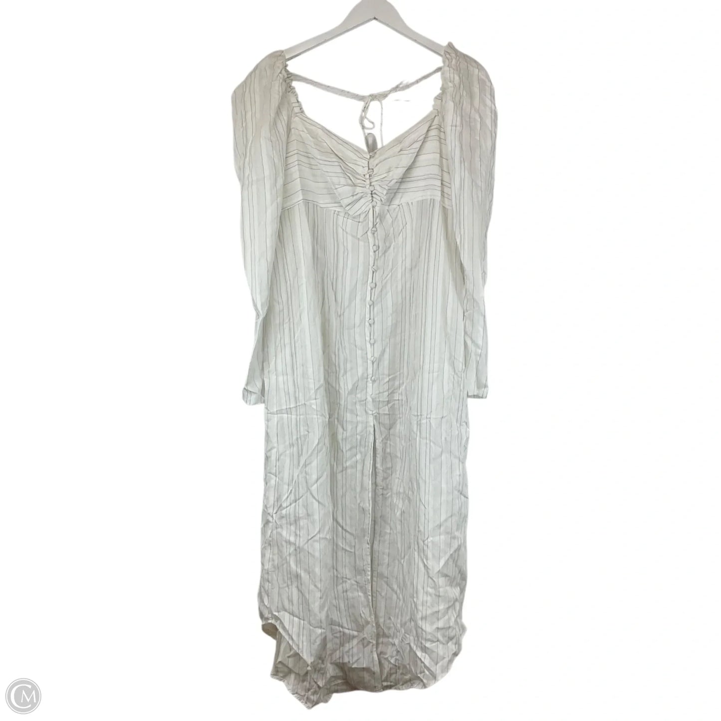 Dress Casual Maxi By Free People In White, Size: L