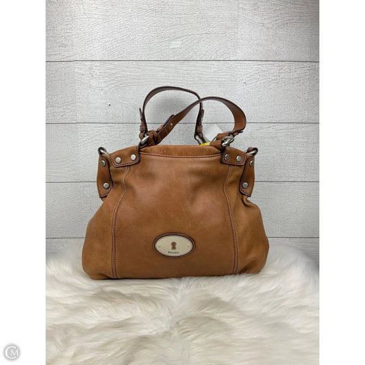 Handbag By Fossil, Size: Medium