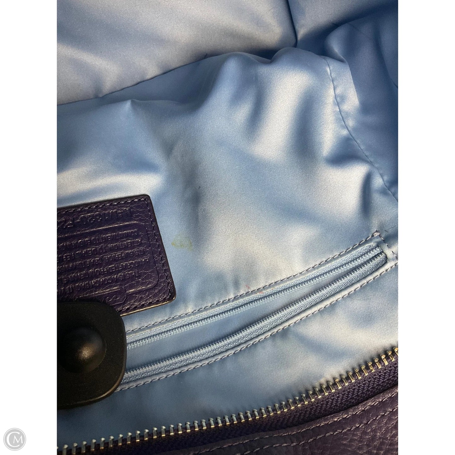 Handbag Designer By Coach, Size: Medium