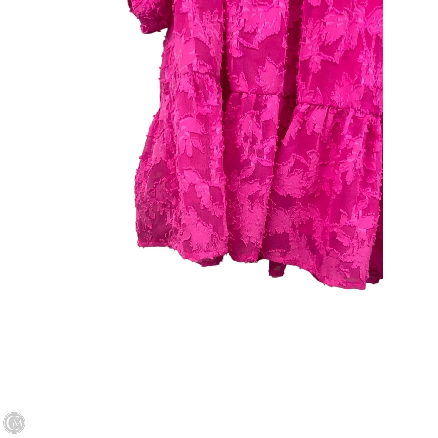 Top Short Sleeve By Umgee In Pink, Size: S