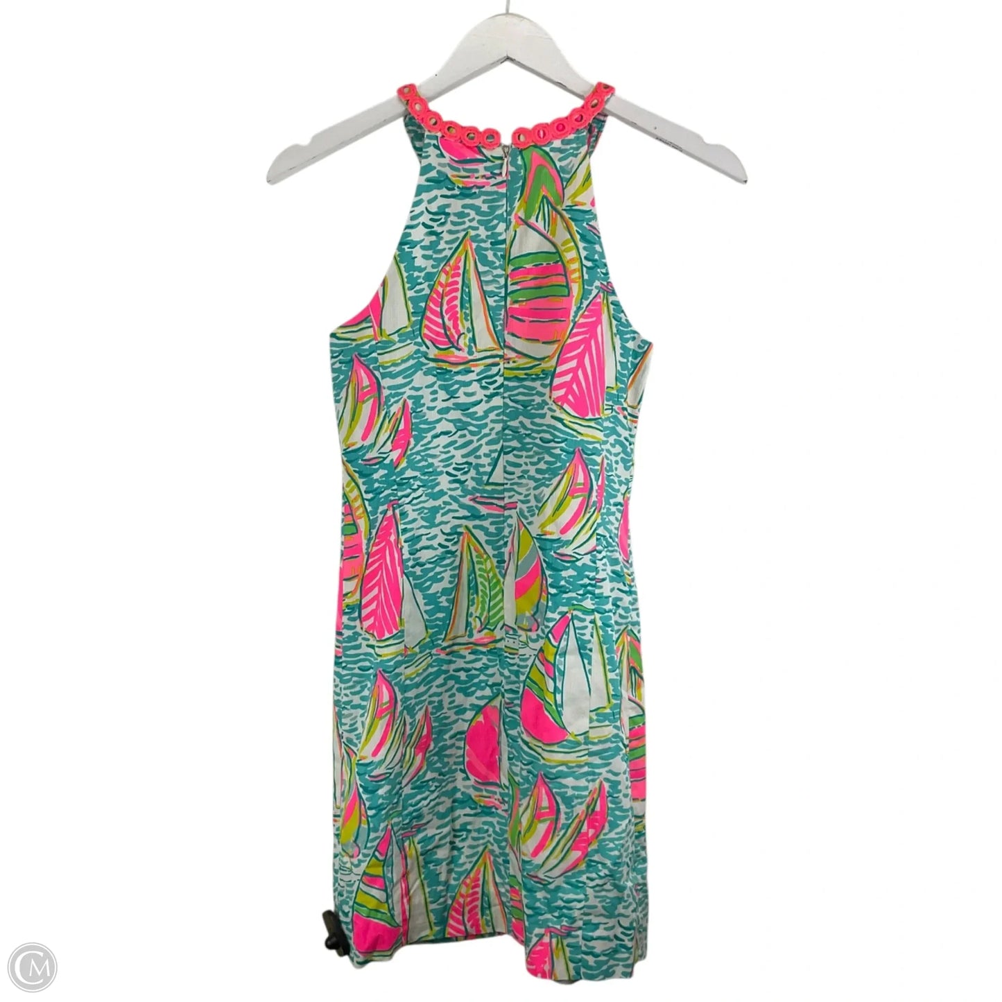 Dress Designer By Lilly Pulitzer In Teal, Size: 0