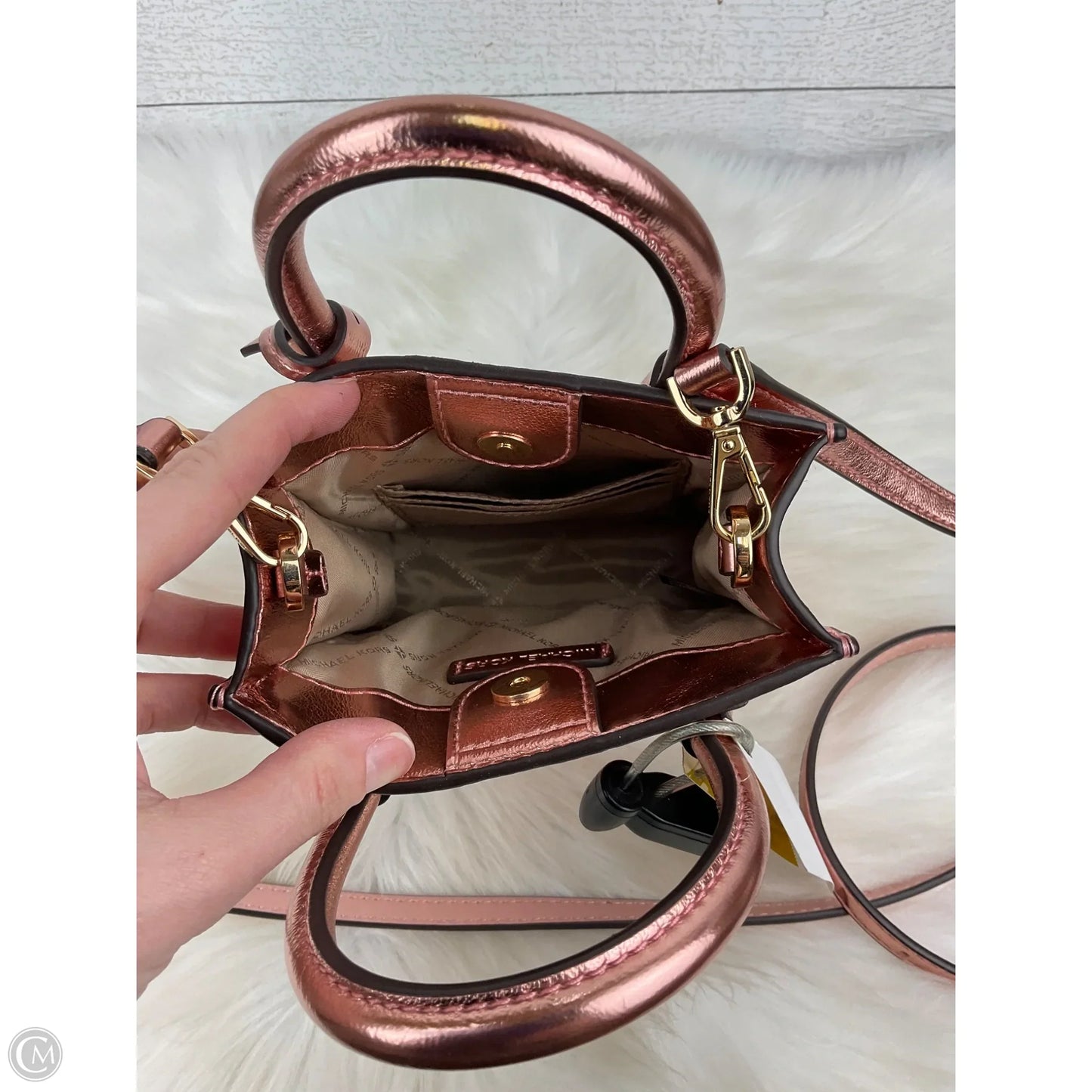 Crossbody Designer By Michael Kors, Size: Small