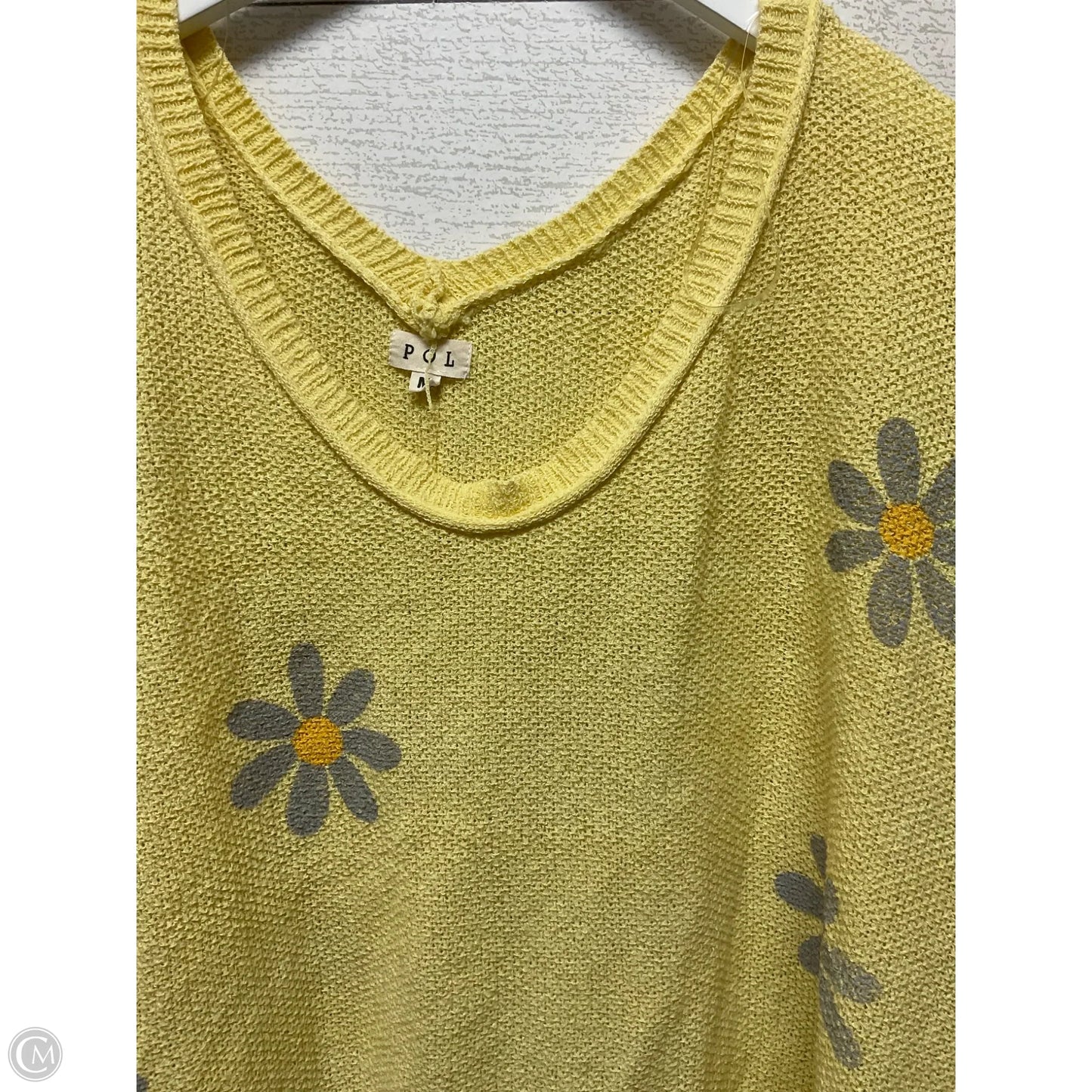 Sweater By Pol In Yellow, Size: M