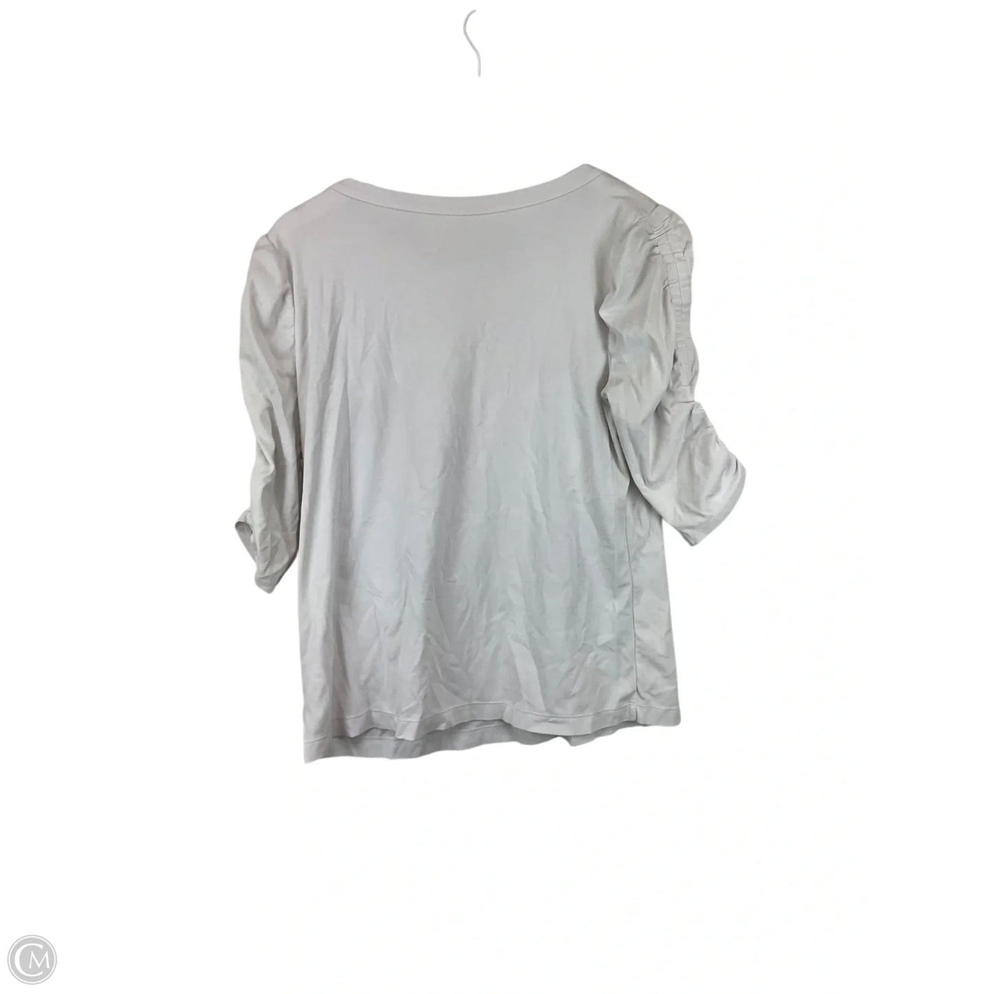 Top Short Sleeve Designer By Lilly Pulitzer In White, Size: L