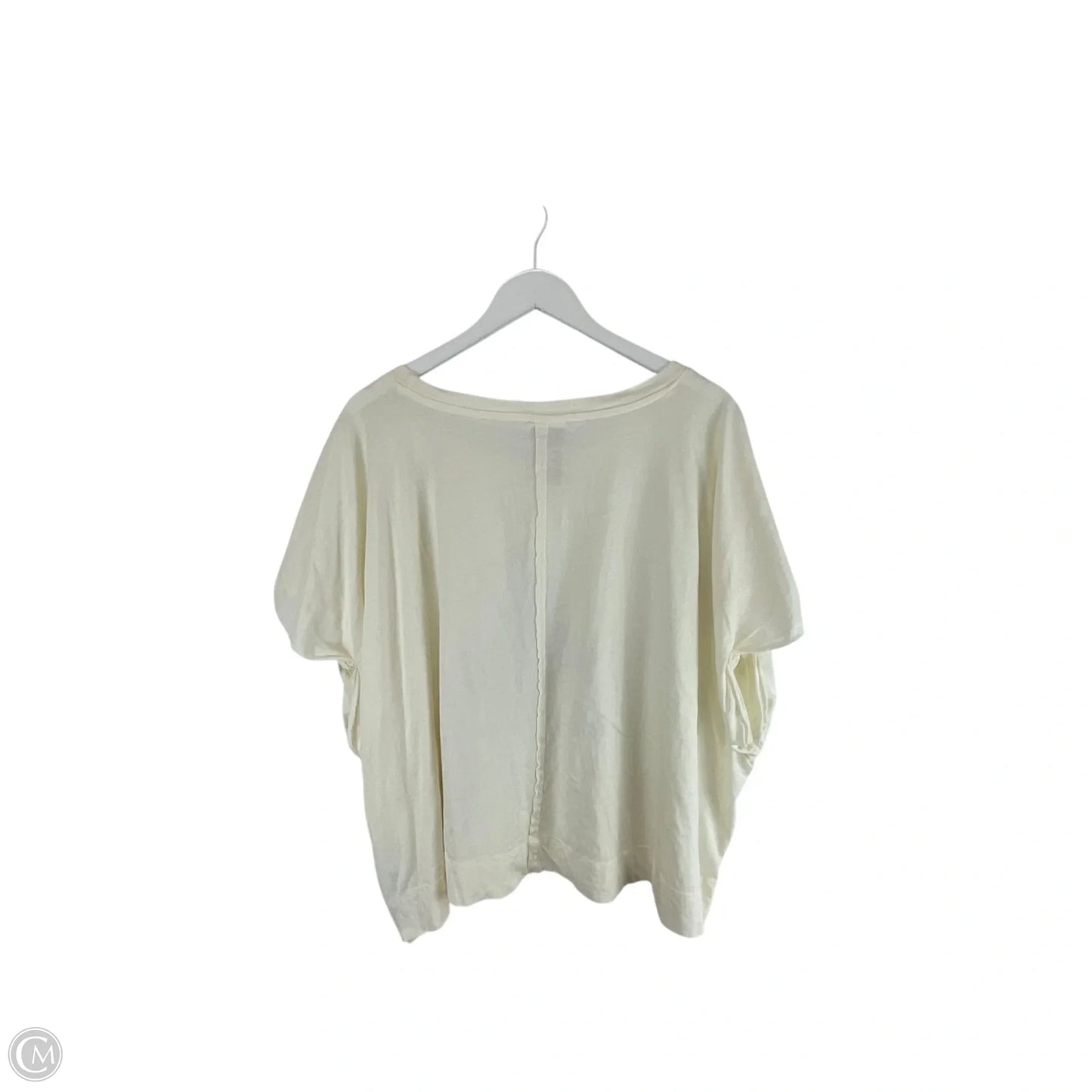 Top Short Sleeve Basic By Disney In Tan, Size: 3x