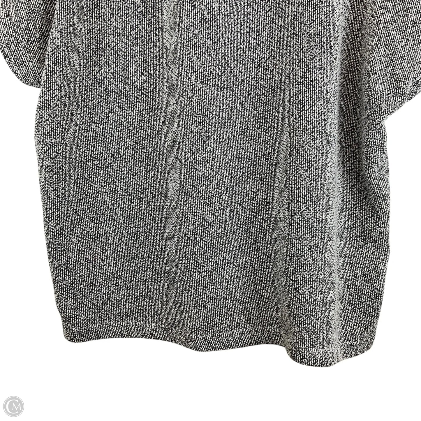 Sweater Short Sleeve By Doe & Rae In Grey, Size: S