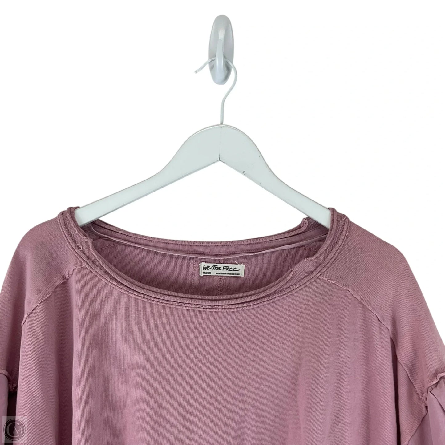 Top Short Sleeve By We The Free In Pink, Size: M