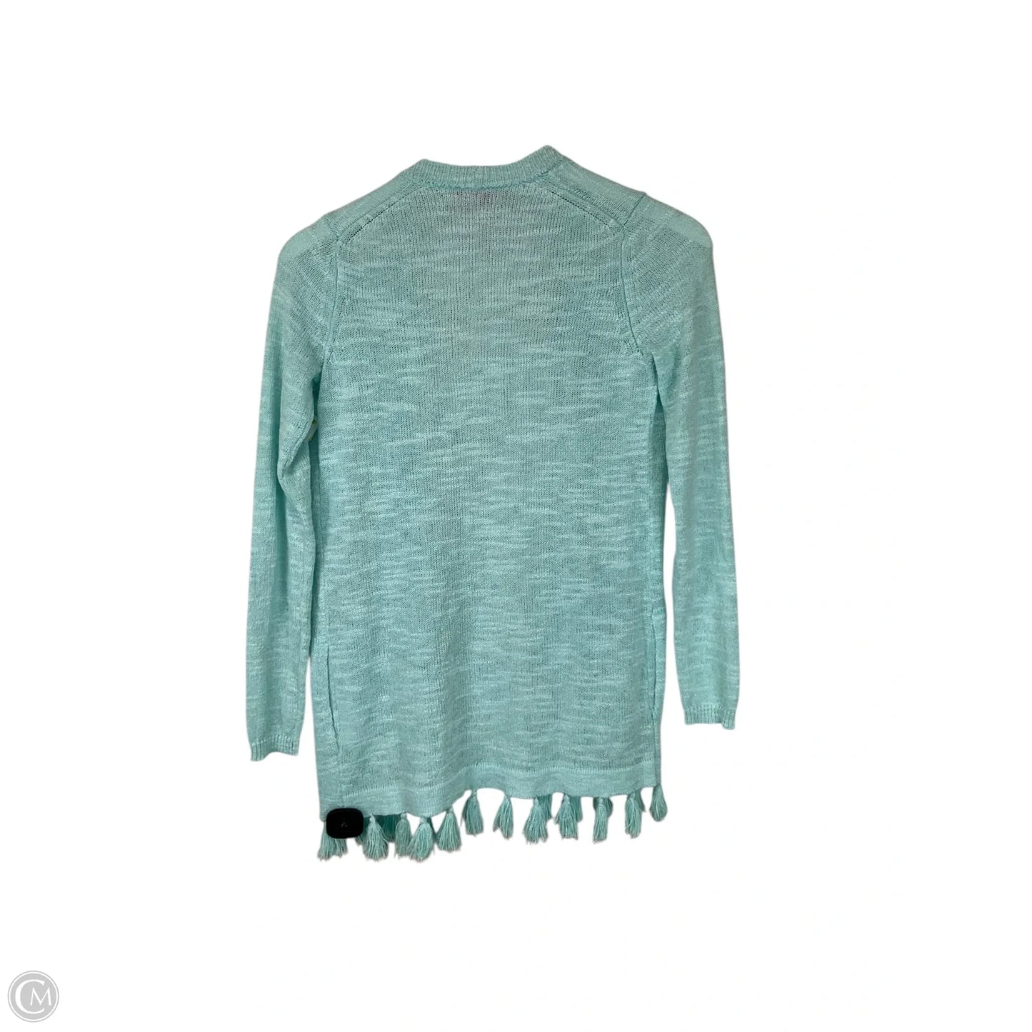 Sweater Cardigan Designer By Lilly Pulitzer In Blue, Size: Xxs