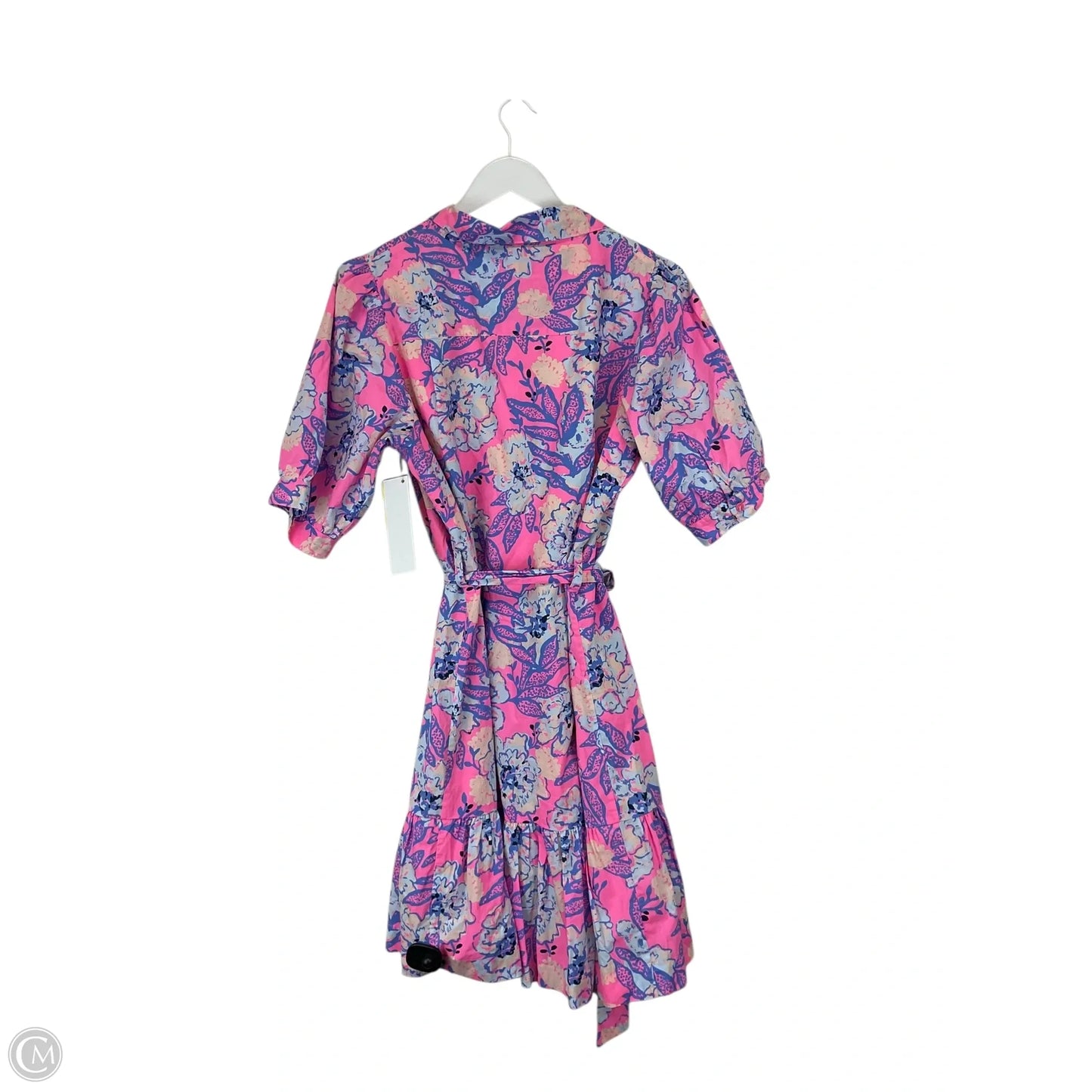 Dress Designer By Lilly Pulitzer In Blue & Pink, Size: 16