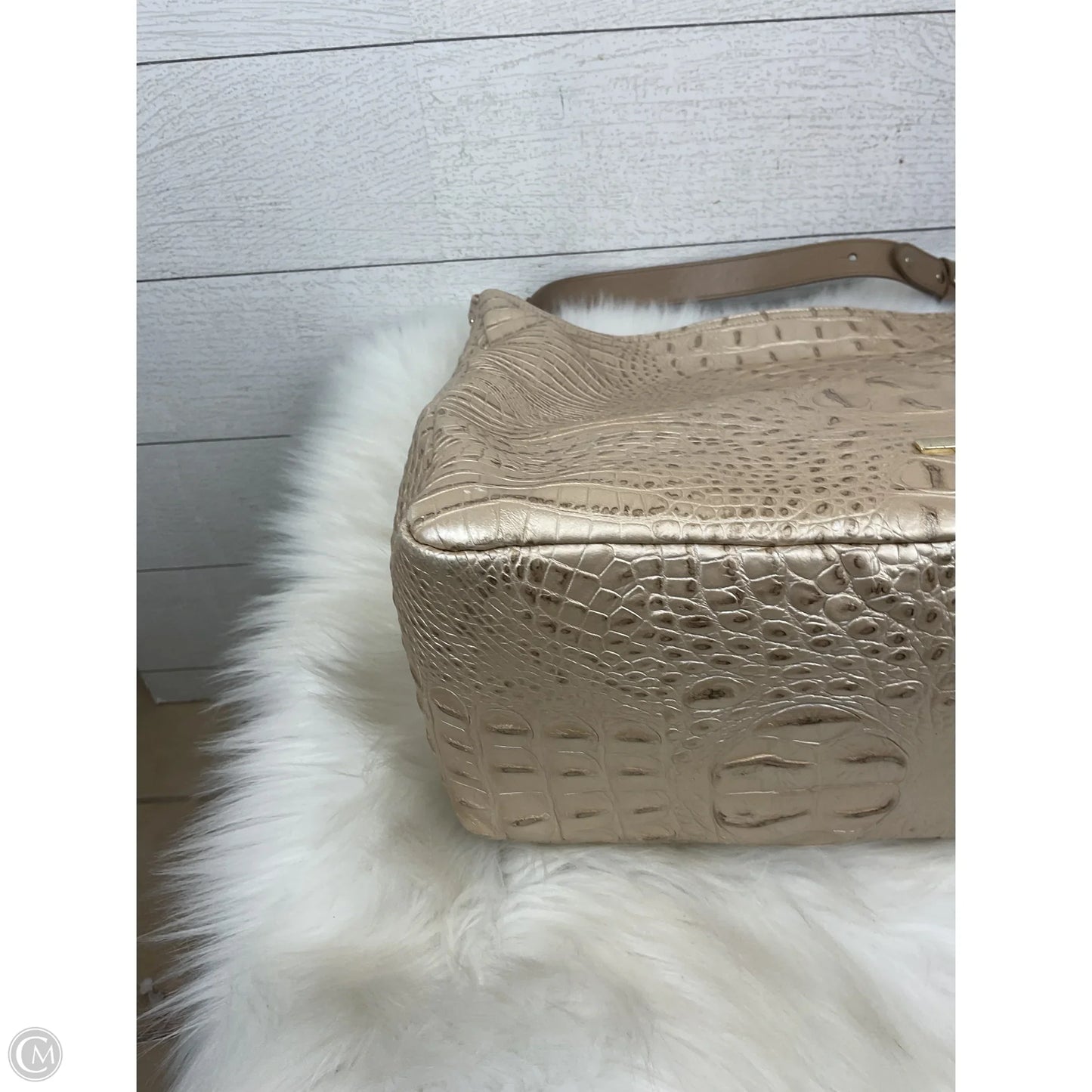 Handbag Designer By Brahmin, Size: Medium