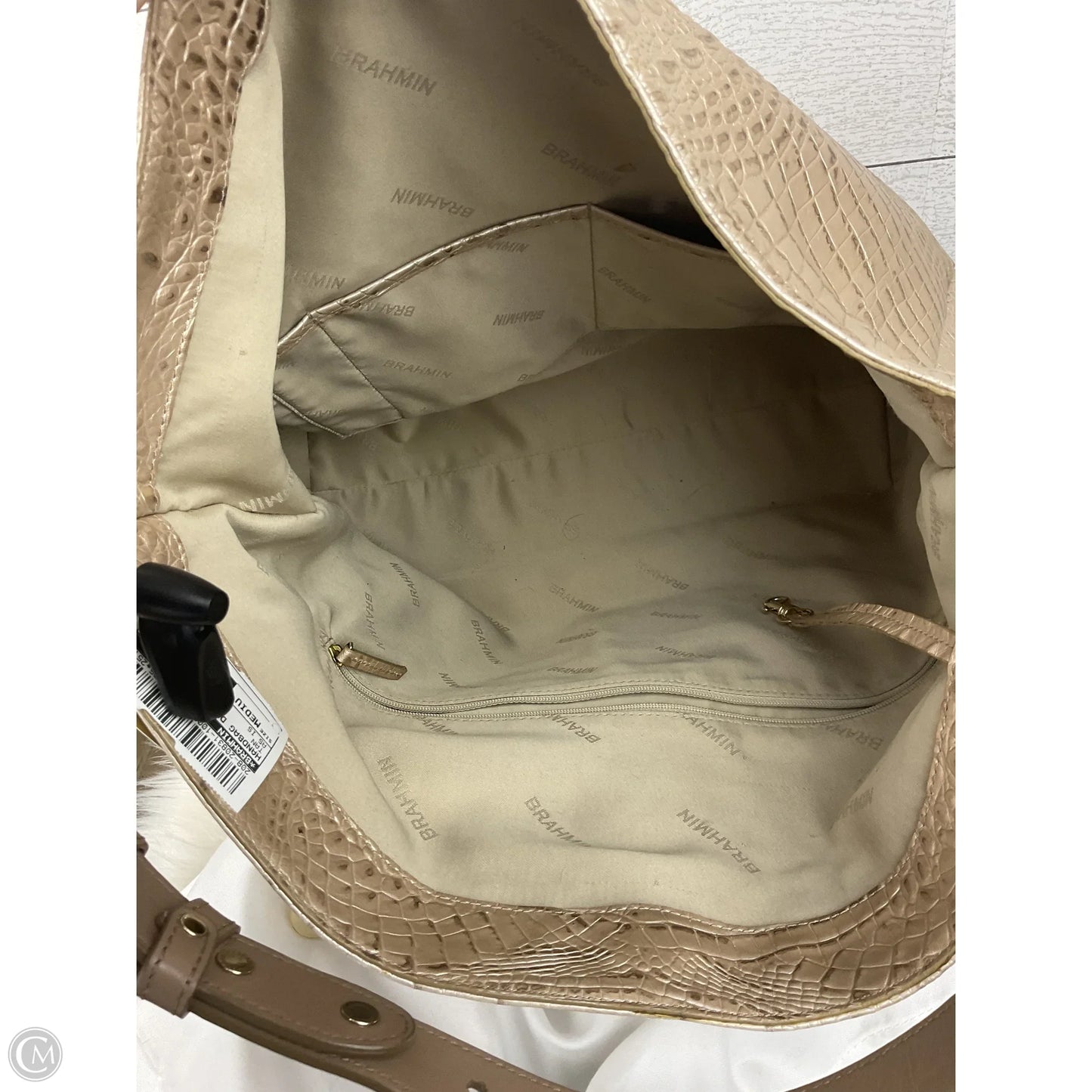 Handbag Designer By Brahmin, Size: Medium