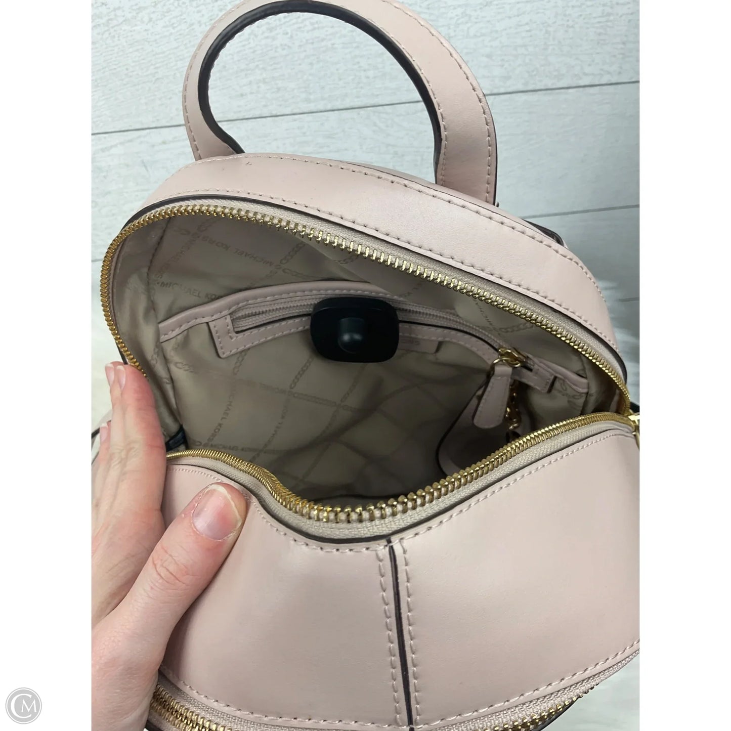 Backpack Designer By Michael Kors, Size: Medium