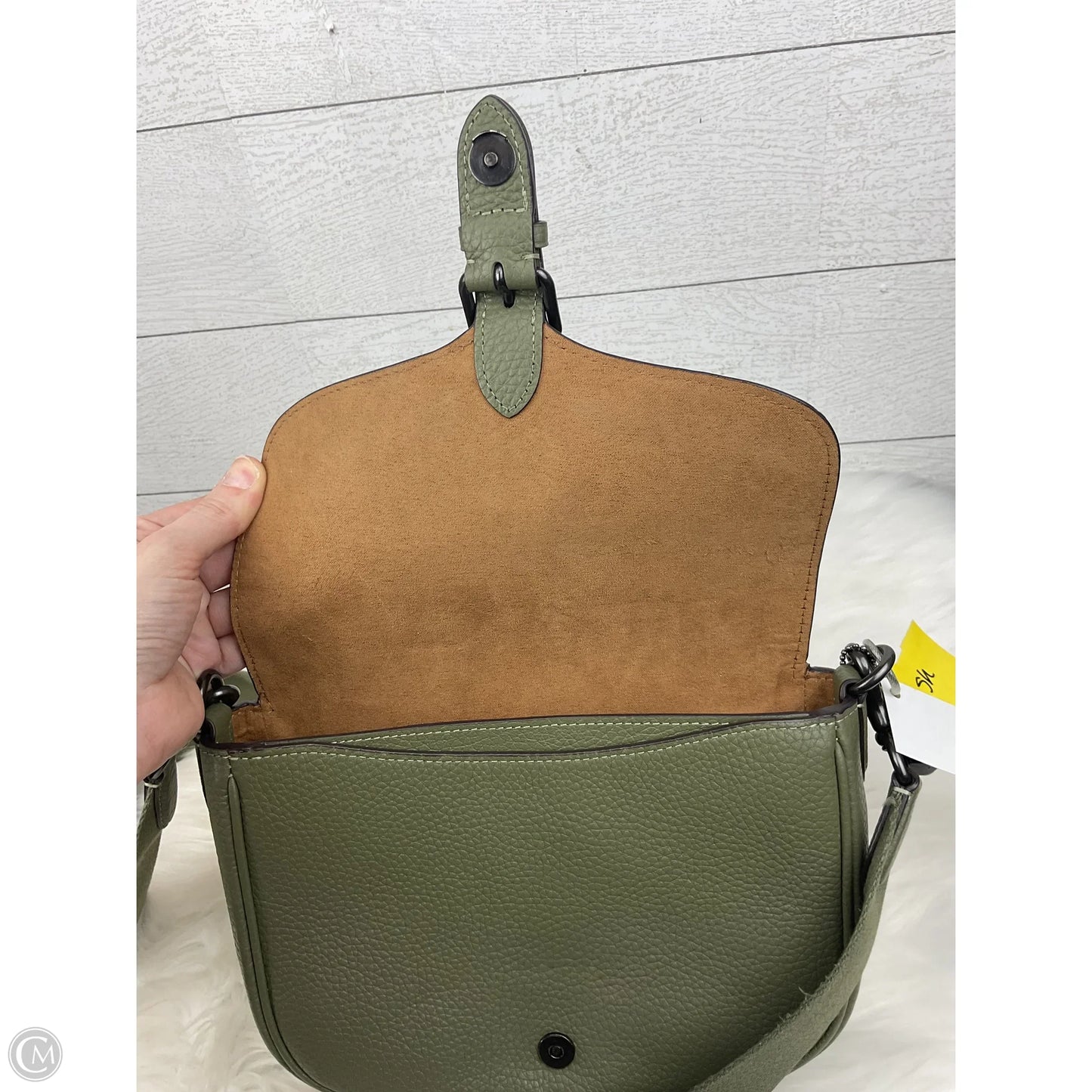 Crossbody Designer By Coach, Size: Small