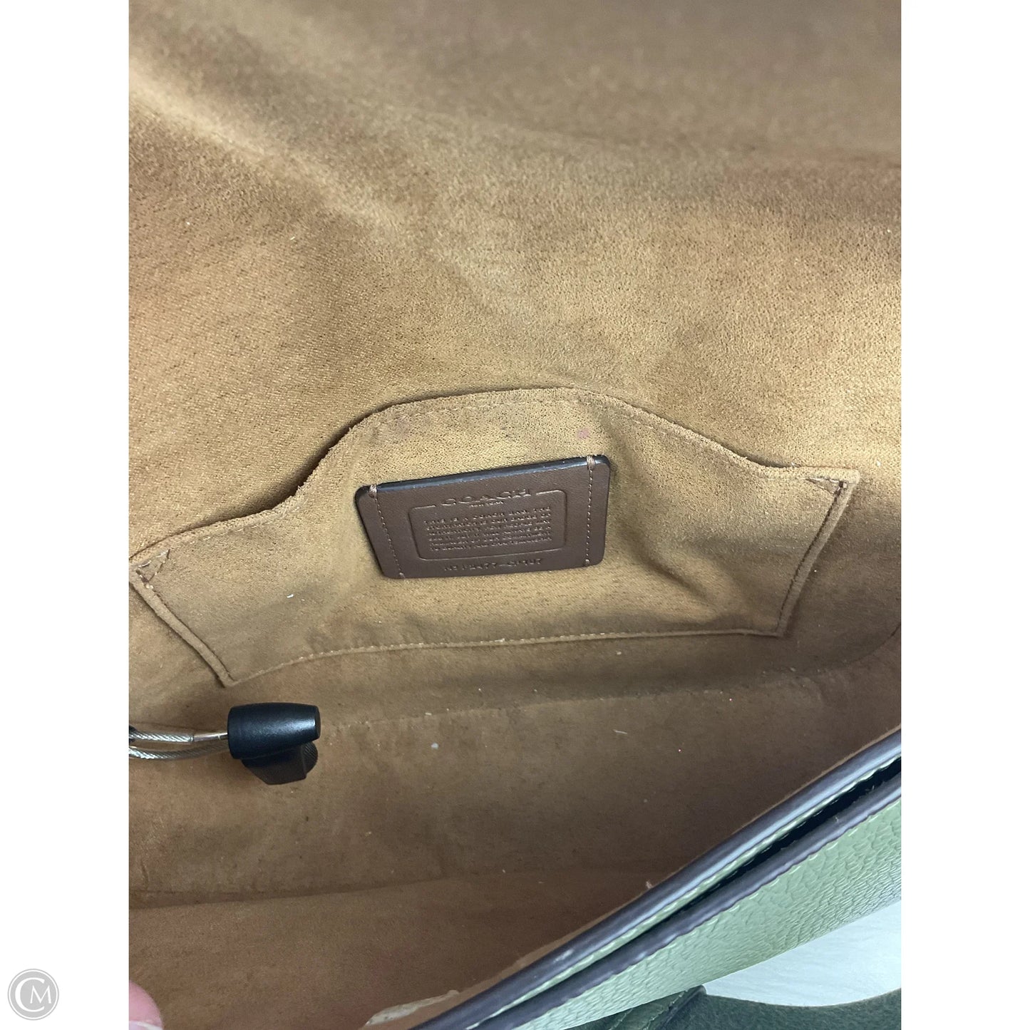 Crossbody Designer By Coach, Size: Small