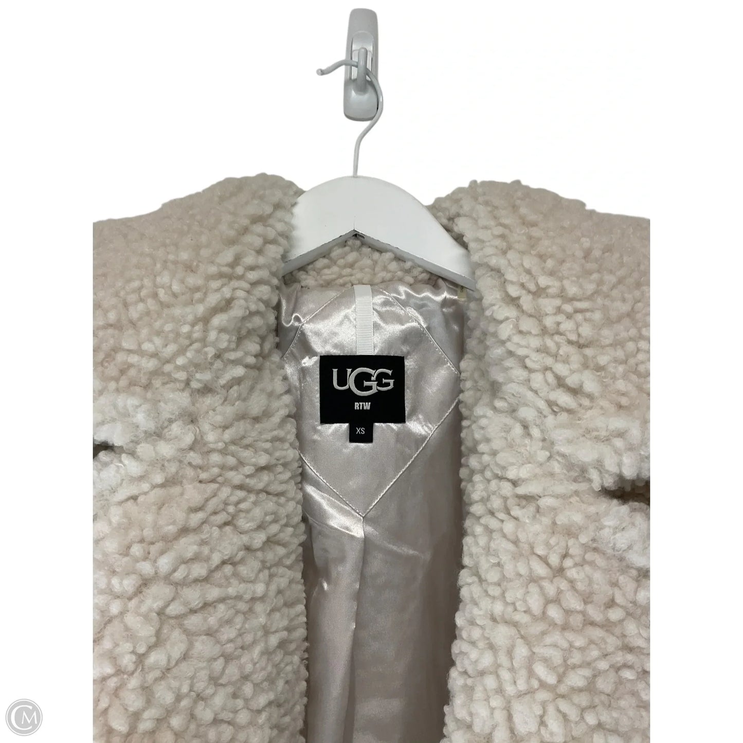 Coat Designer By Ugg In White, Size: Xs