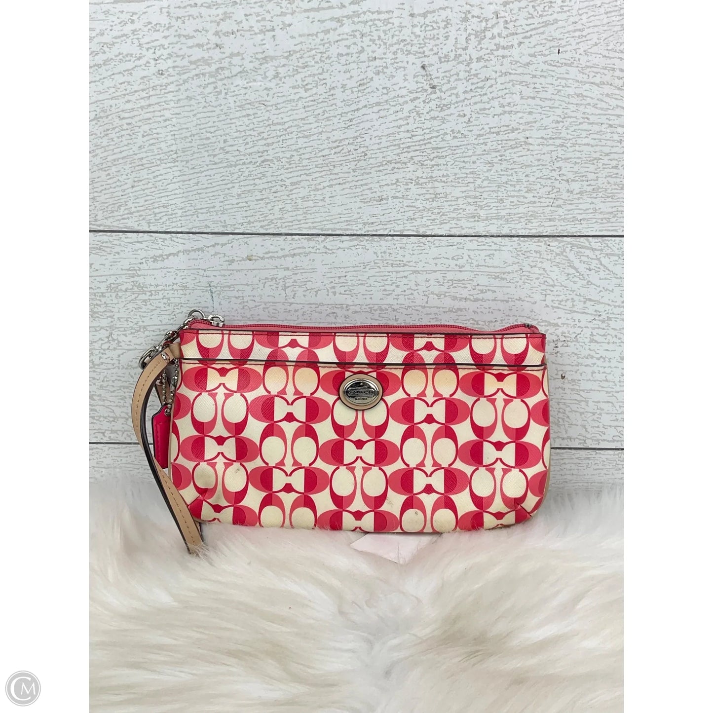 Wristlet Designer By Coach, Size: Medium