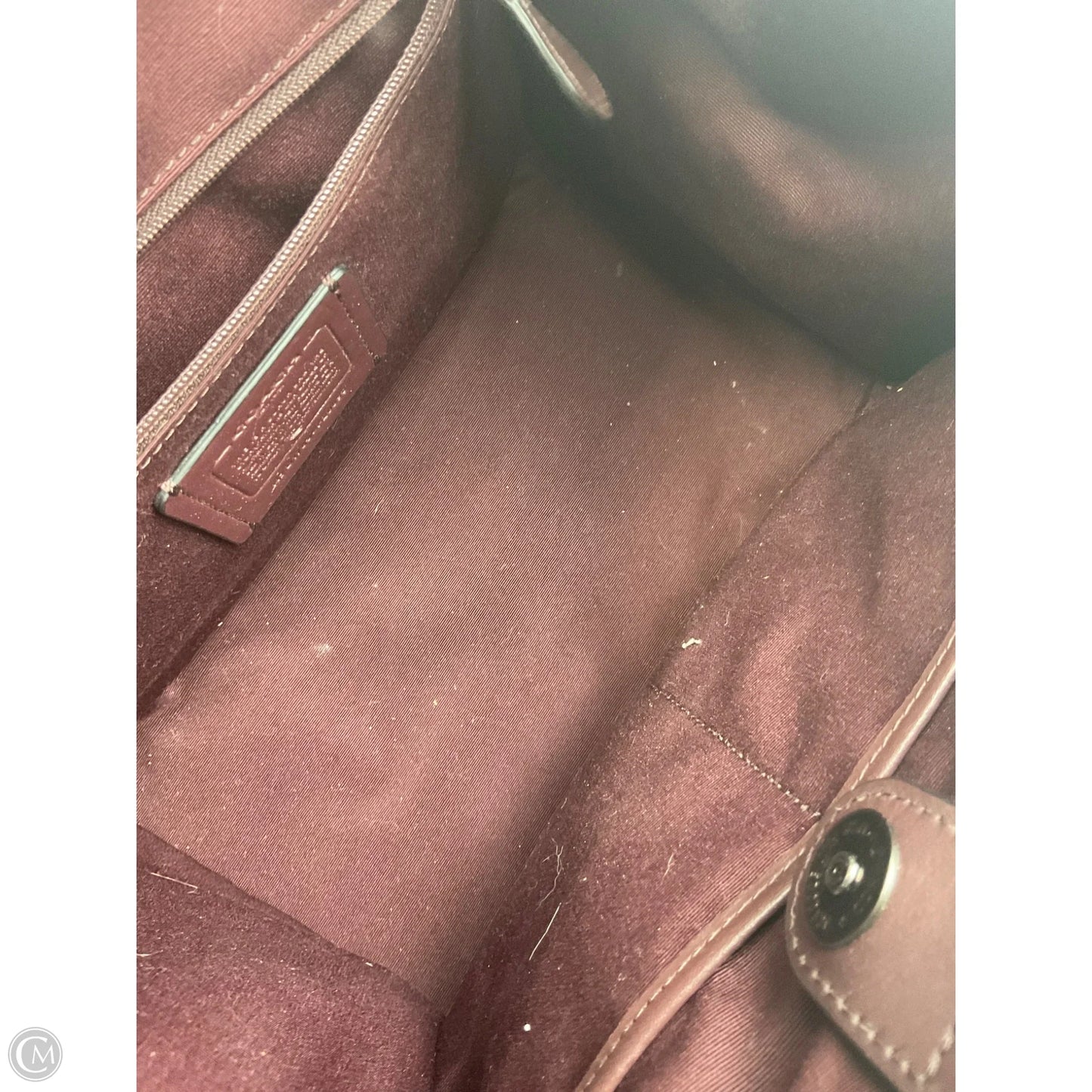 Handbag Designer By Coach, Size: Medium