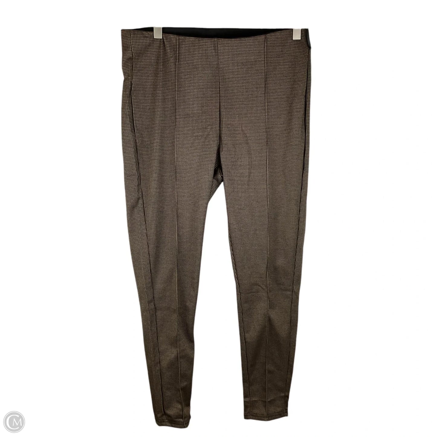 Pants Leggings By Cmf In Brown, Size: 1x