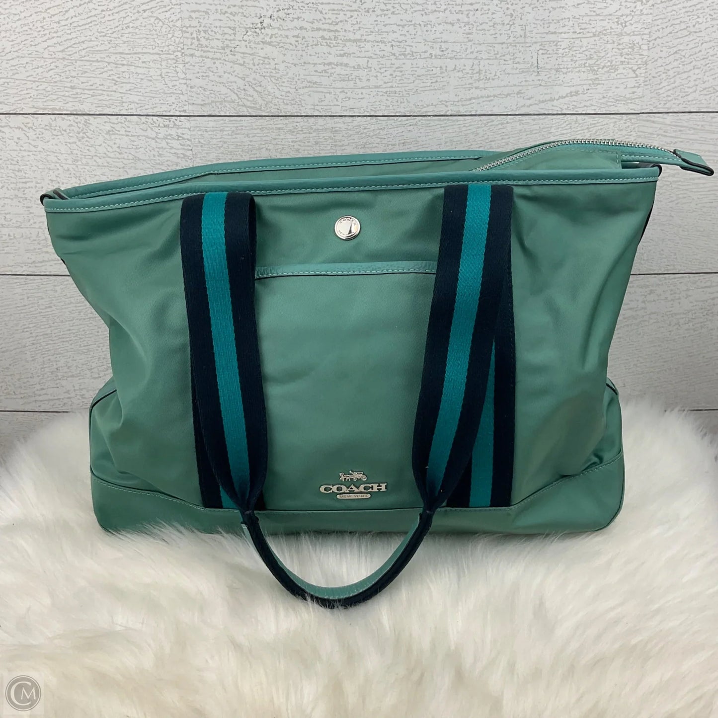 Handbag Designer By Coach, Size: Medium