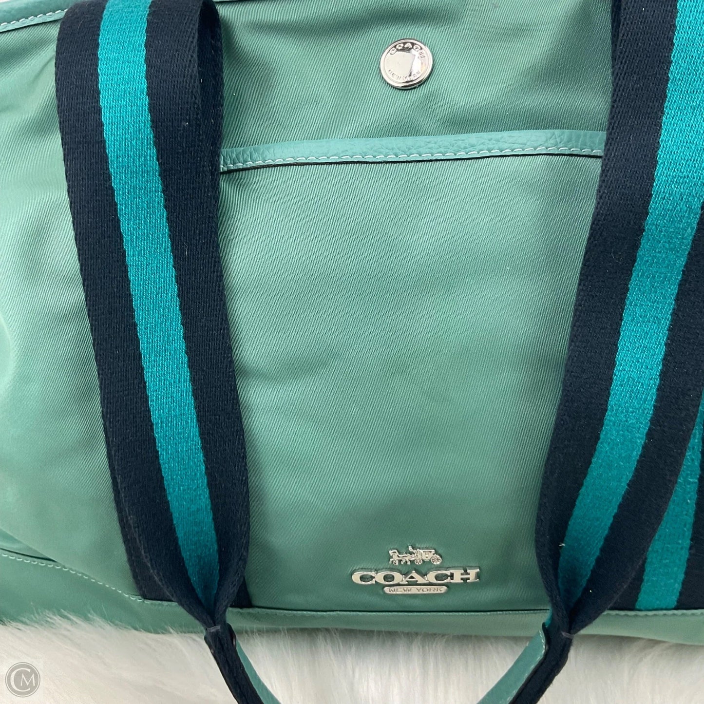 Handbag Designer By Coach, Size: Medium