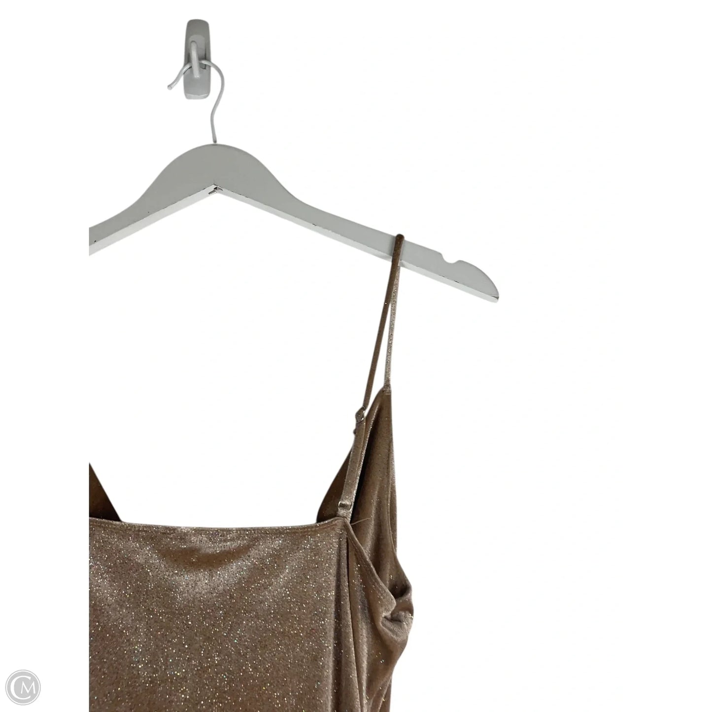 Dress Casual Short By Iris In Gold, Size: Xl