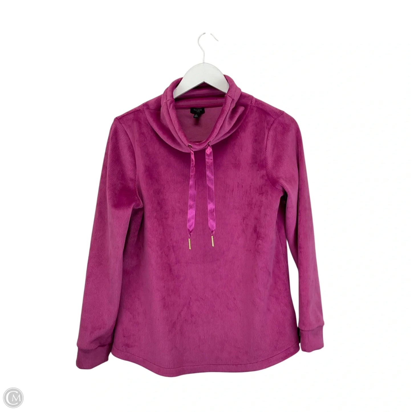 Top Long Sleeve By Talbots In Pink, Size: Mp