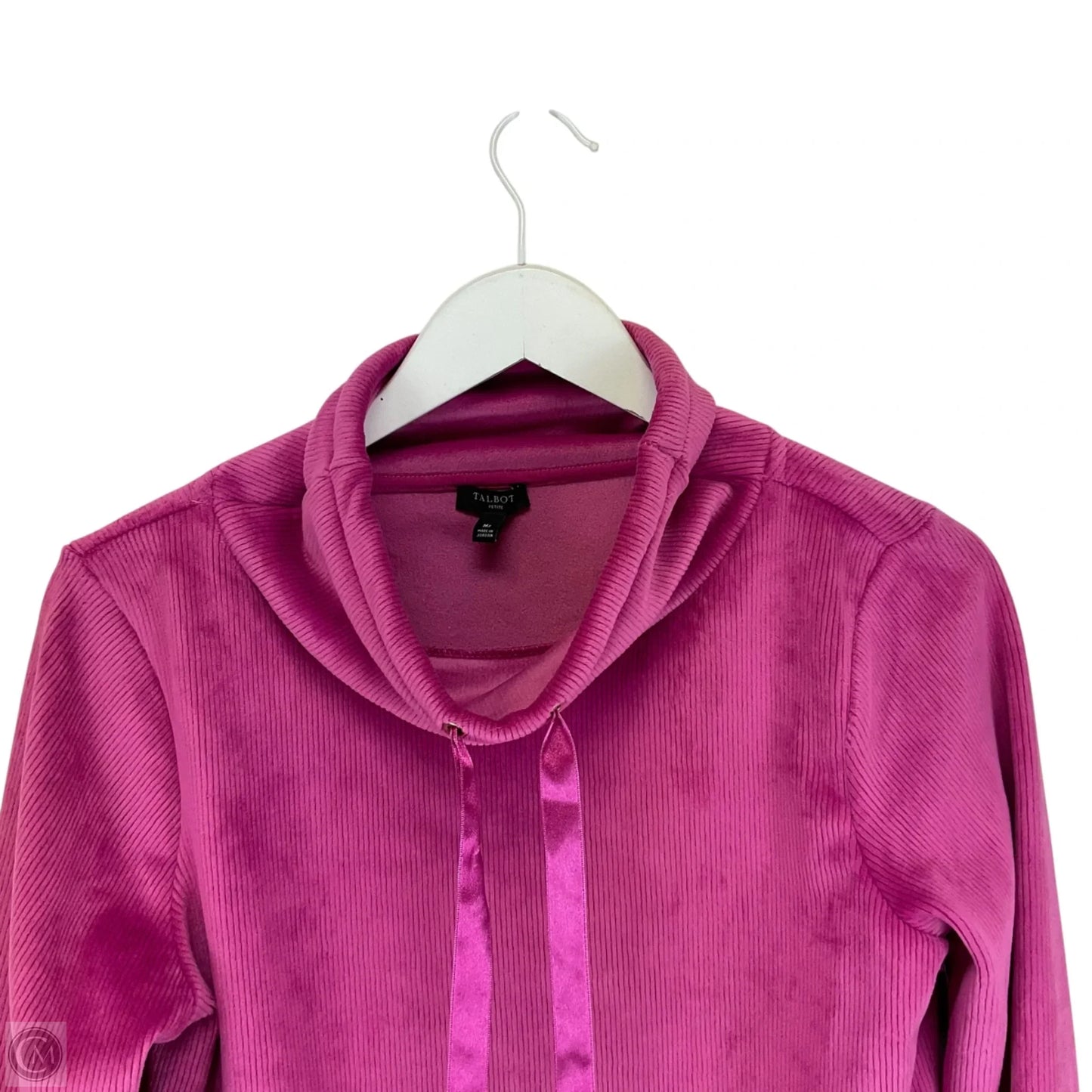 Top Long Sleeve By Talbots In Pink, Size: Mp