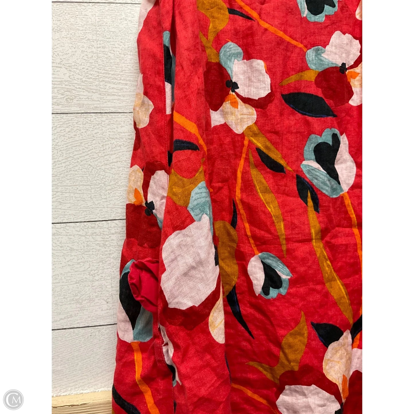 Dress Casual Short By Sigrid Olsen In Red, Size: Medium