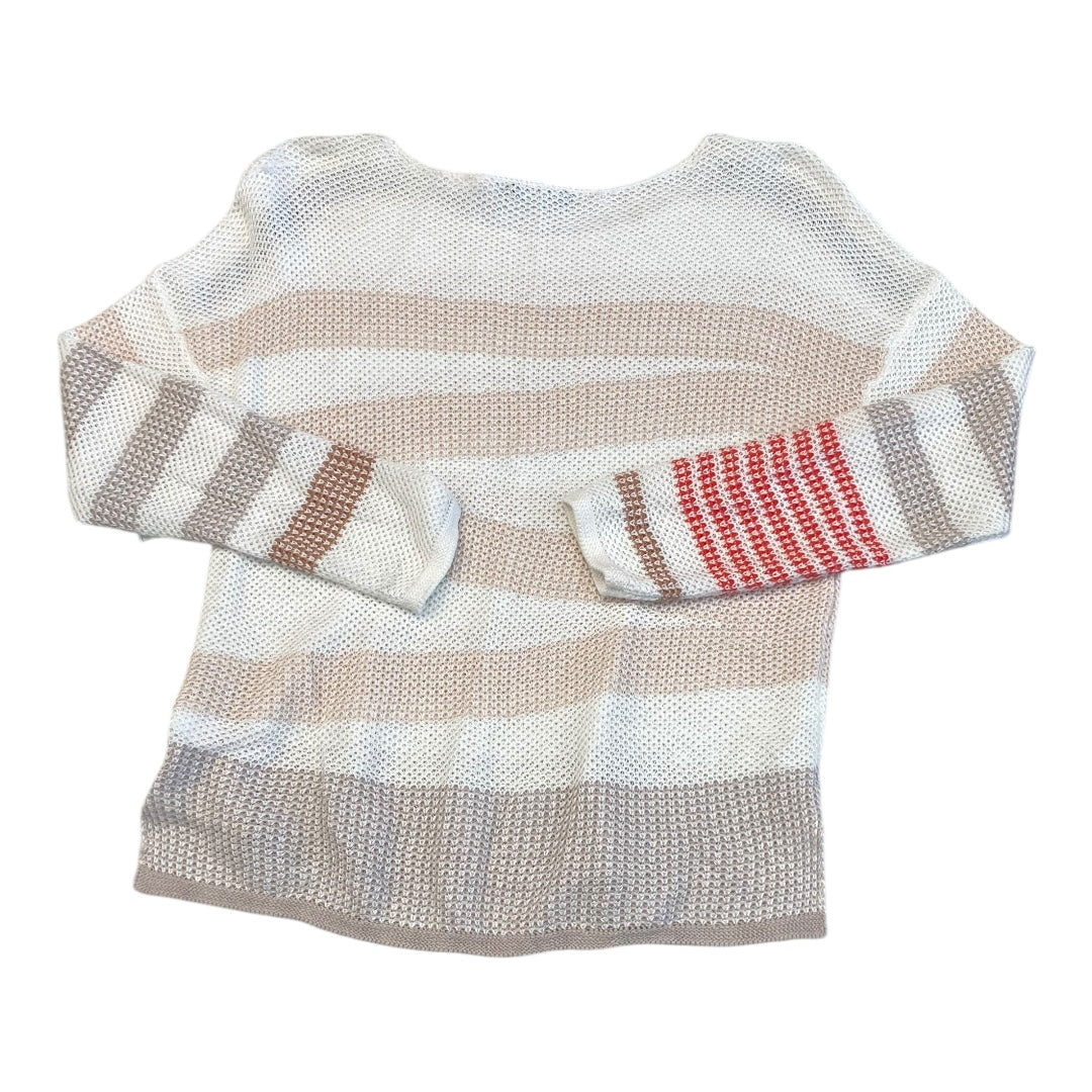 Sweater By Nic + Zoe In Pink & White, Size:M