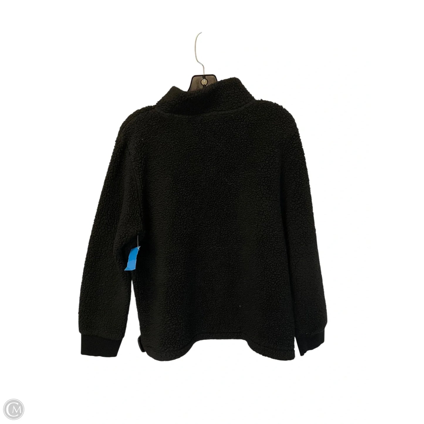 Jacket Fleece By Calvin Klein In Black, Size: M