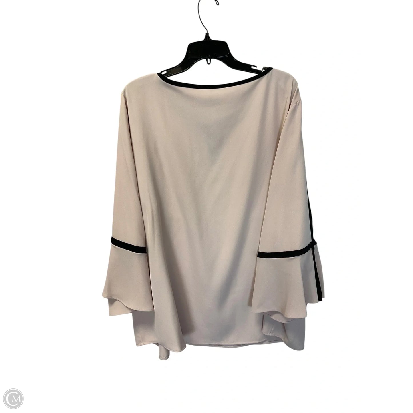 Top Long Sleeve By Calvin Klein In Pink, Size: Xl