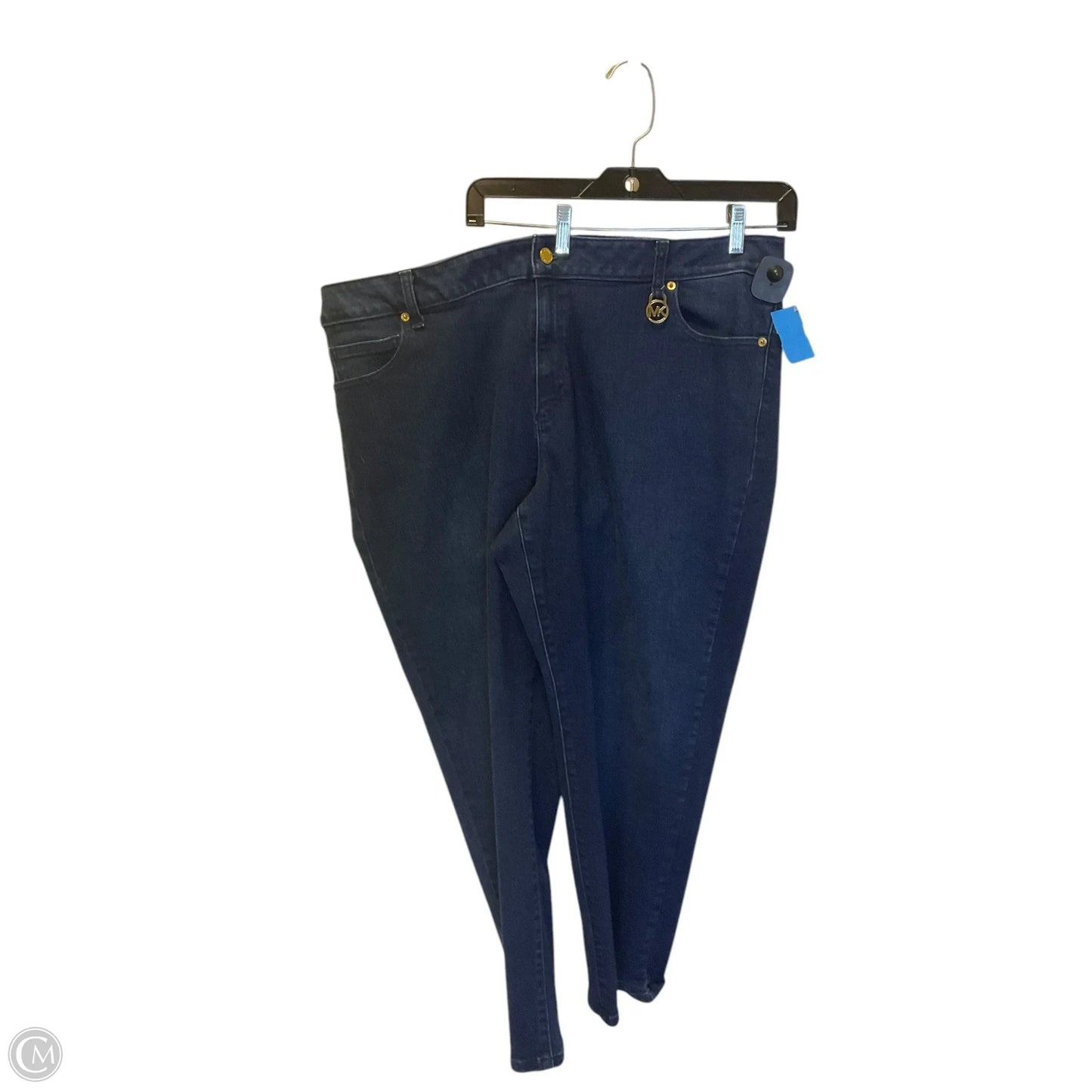 Jeans Designer By Michael Kors In Blue Denim, Size: 20