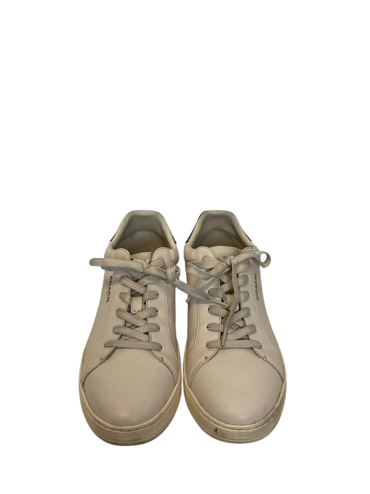Shoes Designer By Coach In Cream, Size: 11