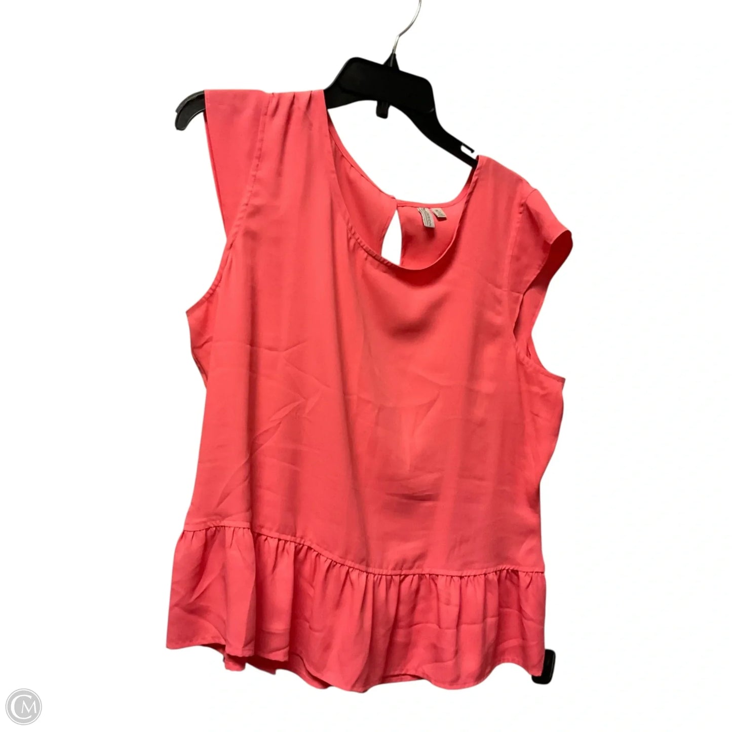 Top Sleeveless By Madison In Pink, Size: Xl