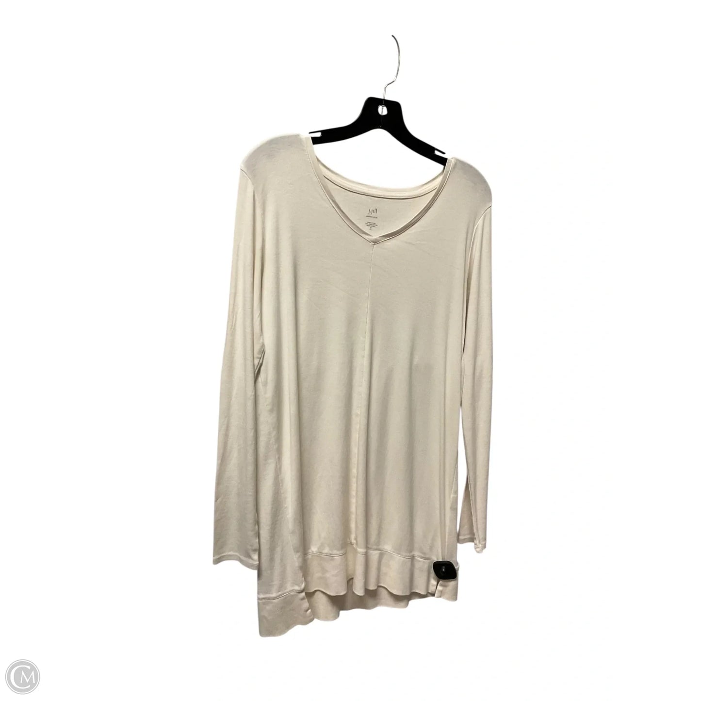 Tunic Long Sleeve By J. Jill In White, Size: M