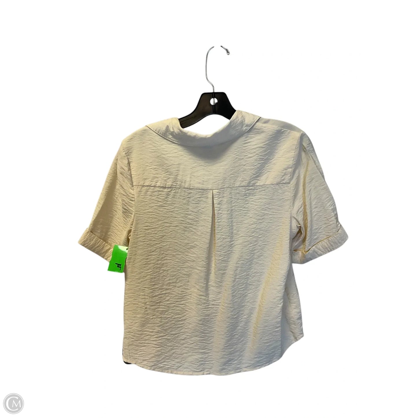 Top Short Sleeve By Rachel Zoe In Yellow, Size: Xs