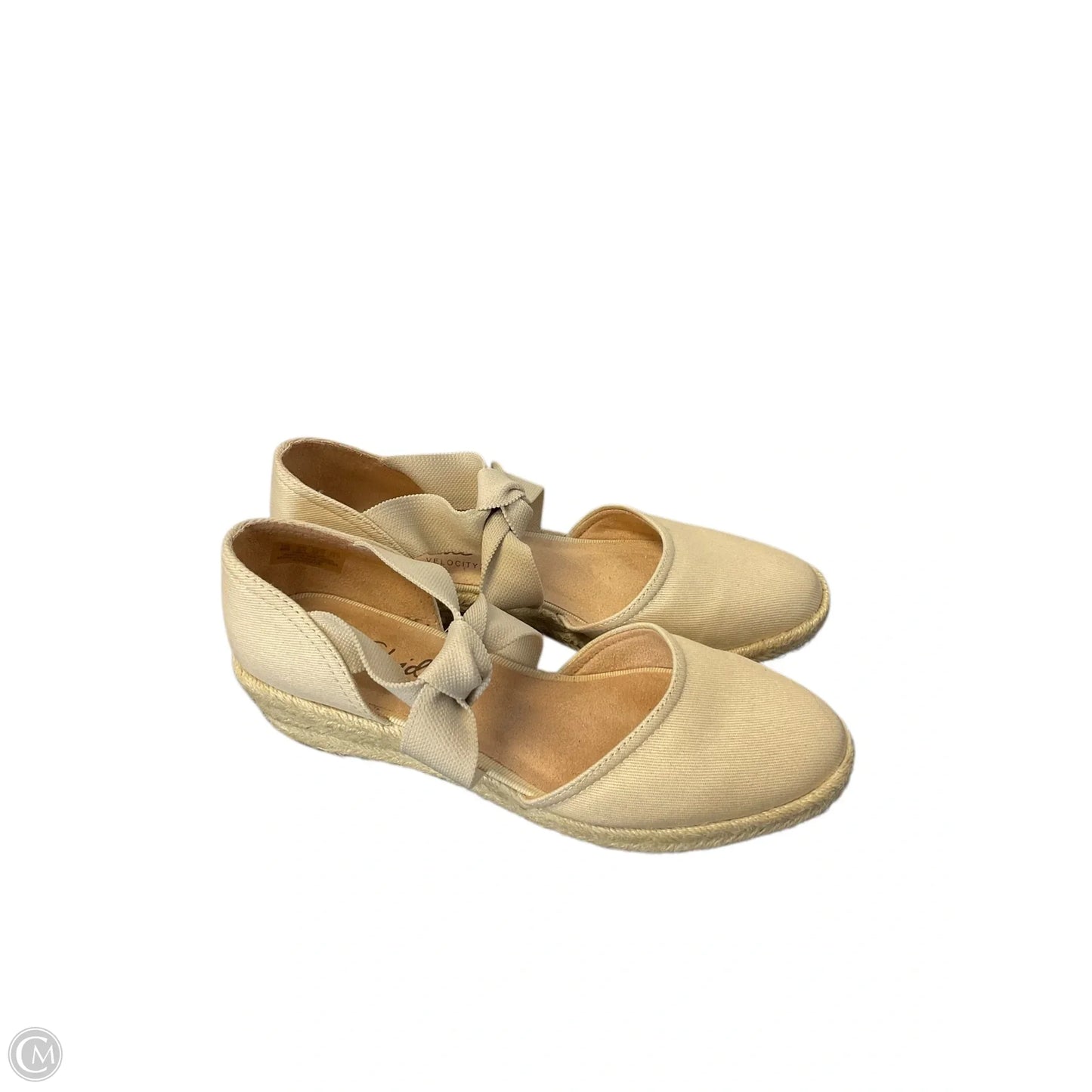 Shoes Heels Wedge By Life Stride In Tan, Size: 8