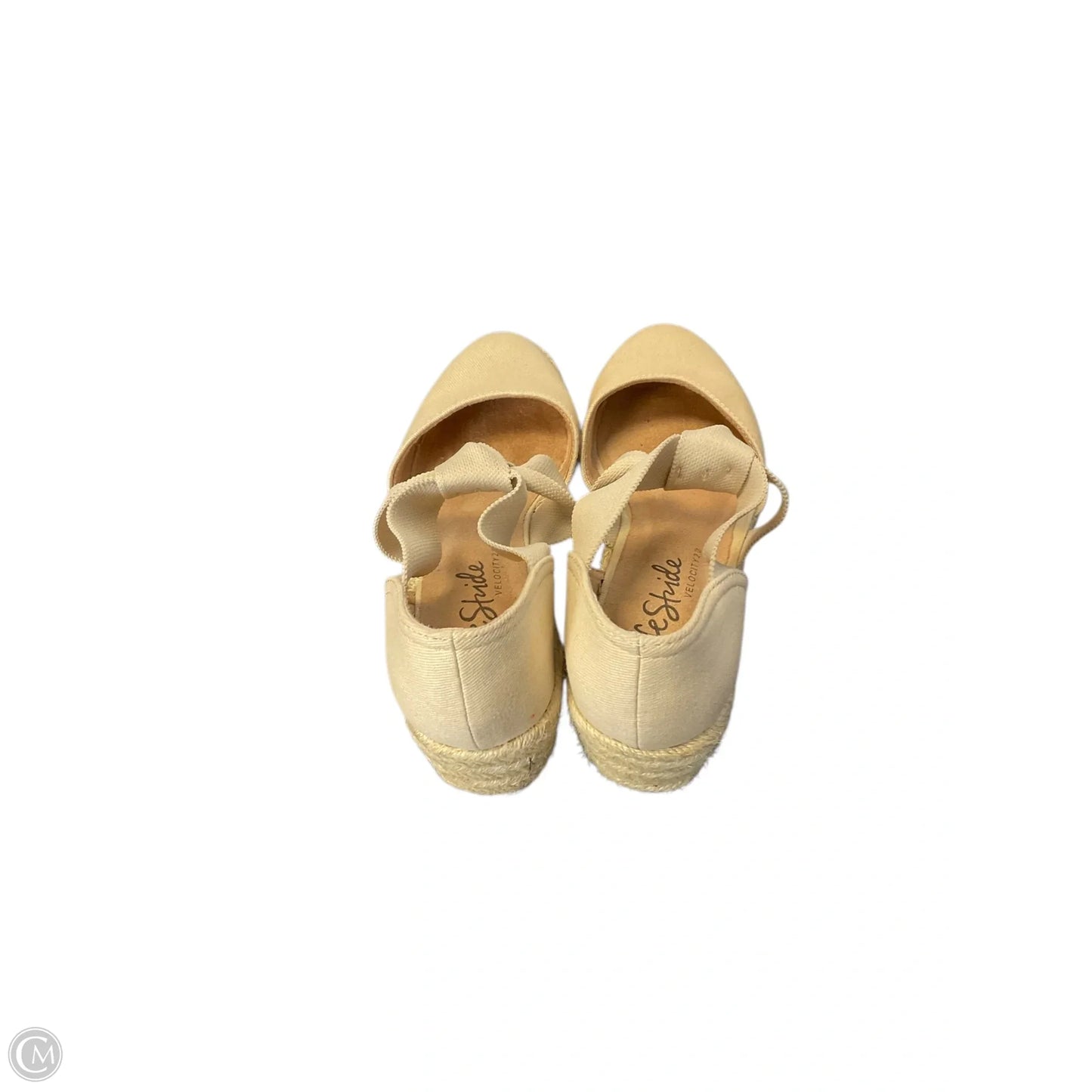 Shoes Heels Wedge By Life Stride In Tan, Size: 8