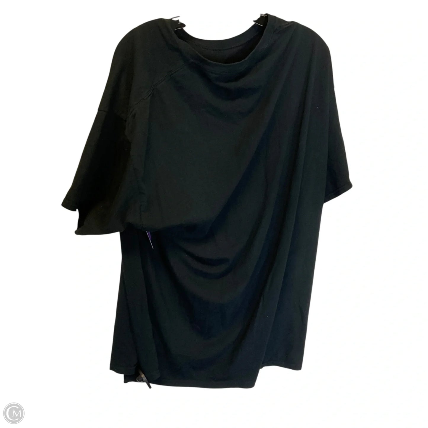 Top Short Sleeve Basic By Clothes Mentor In Black, Size: Xl