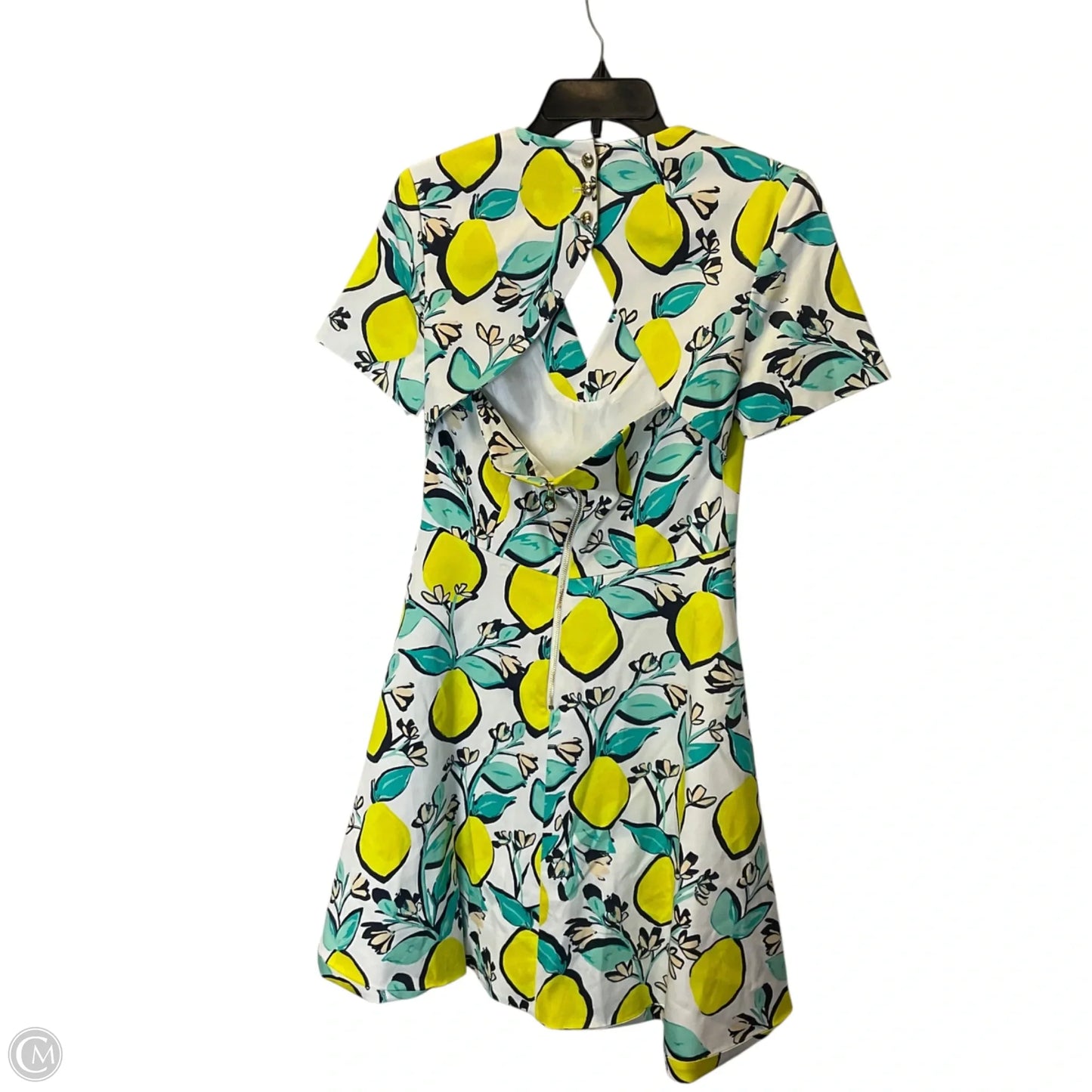 Dress Work By Draper James In Blue & Yellow, Size: 2