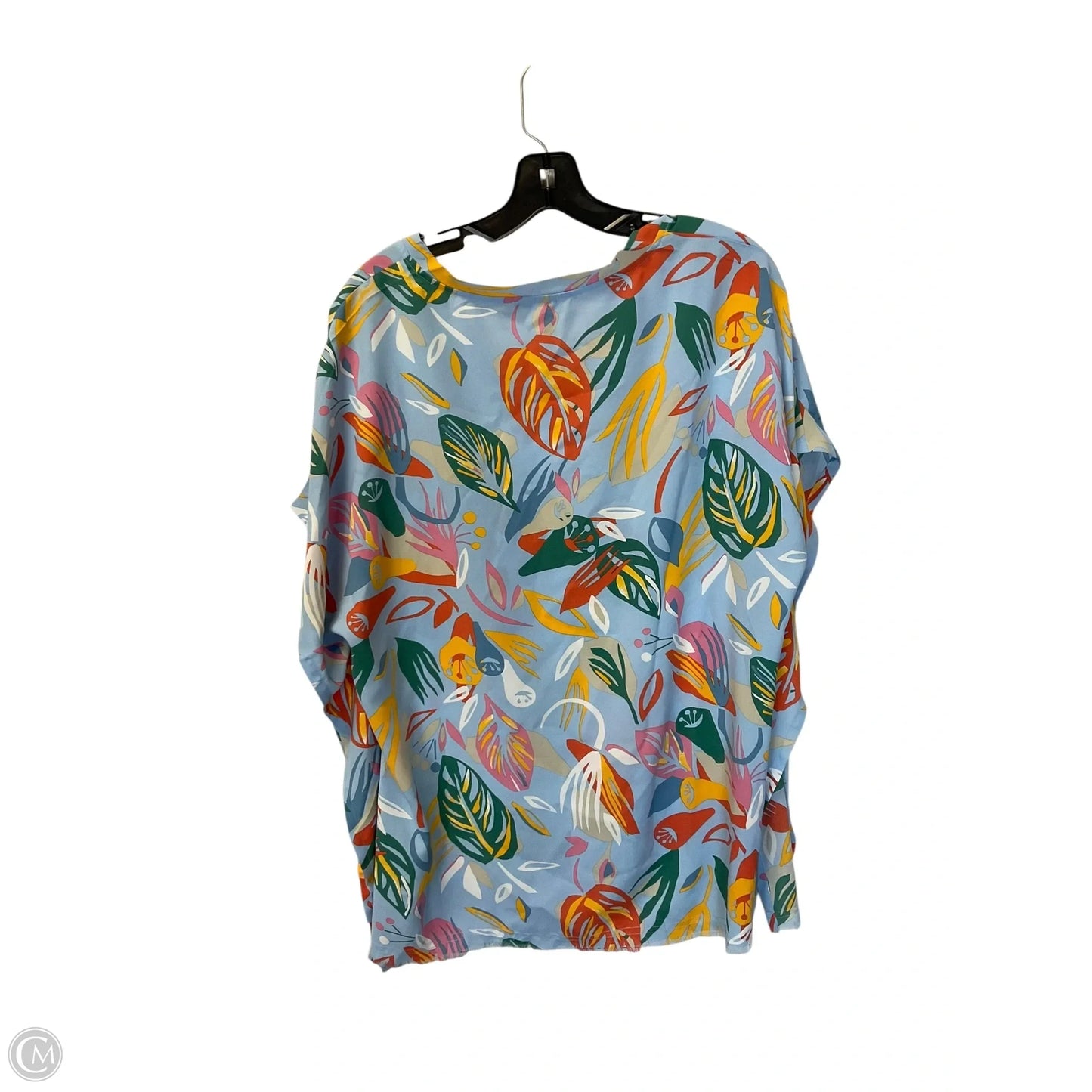 Top Short Sleeve By Jodifl In Multi-colored, Size: M