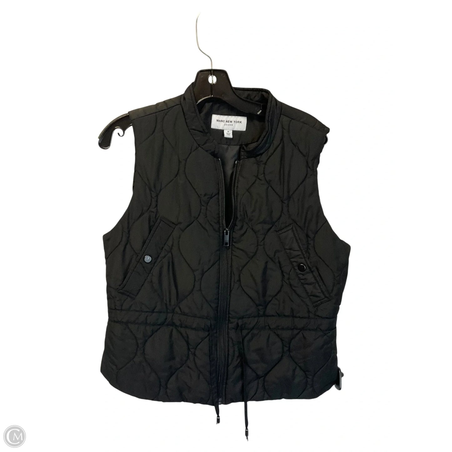 Vest Puffer & Quilted By Marc New York In Black, Size: M