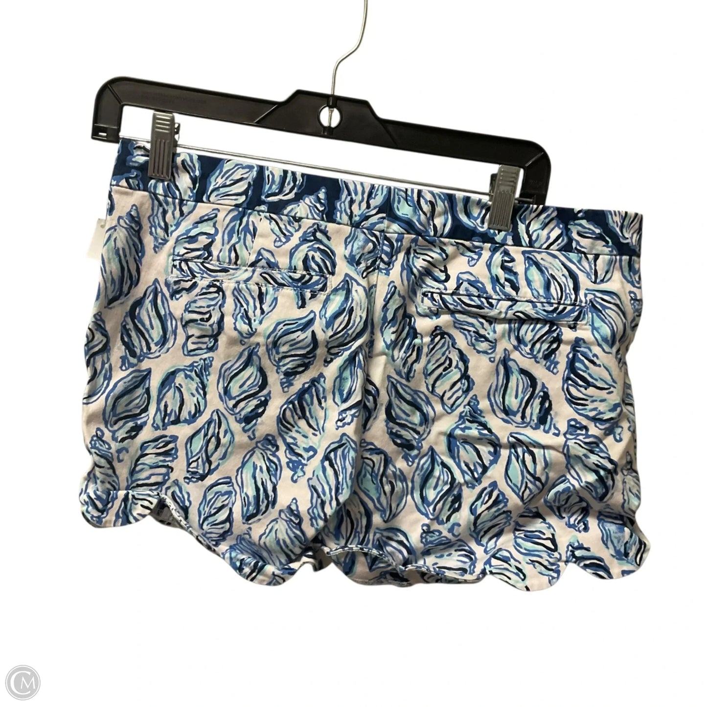 Shorts Designer By Lilly Pulitzer In Blue & White, Size: 6